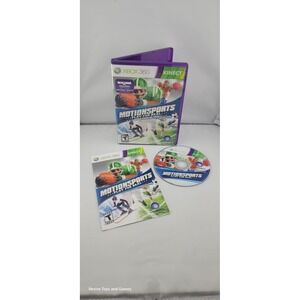 MotionSports Play For Real (Microsoft Xbox 360 2010) CIB Complete Tested Working